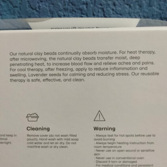 Alieva Relieving Back Wrap and Calming Sinus Pillow - Picture 10 of 10